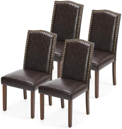 Adirondack Chair Wood - Eetkamerstoelenset van 4, moderne keukenstoelen van