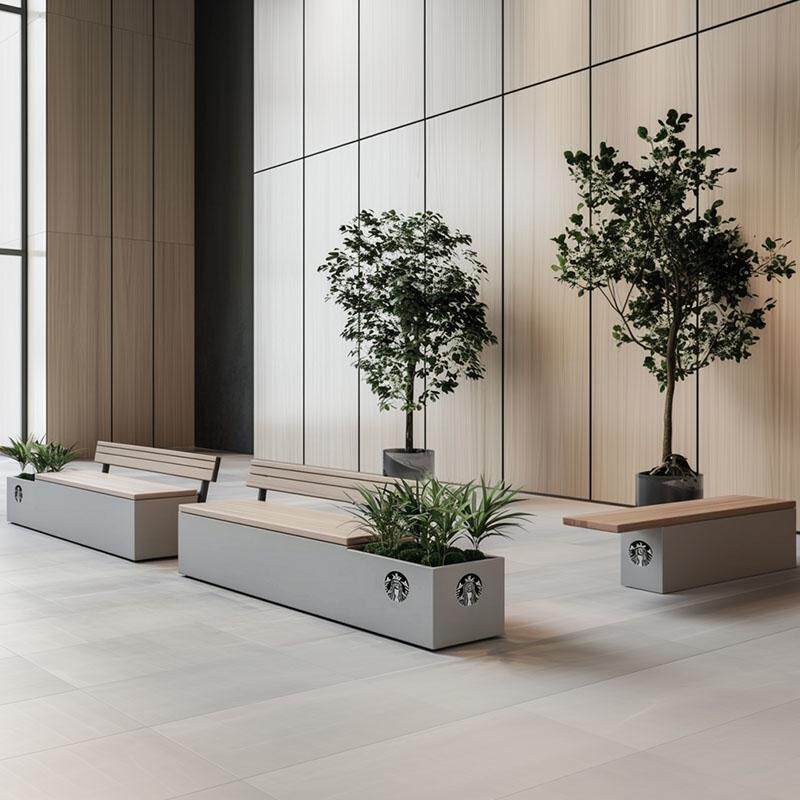 Outdoor Furniture Italian - Italiaanse creatieve tuinbank voor buiten Scandinavisch