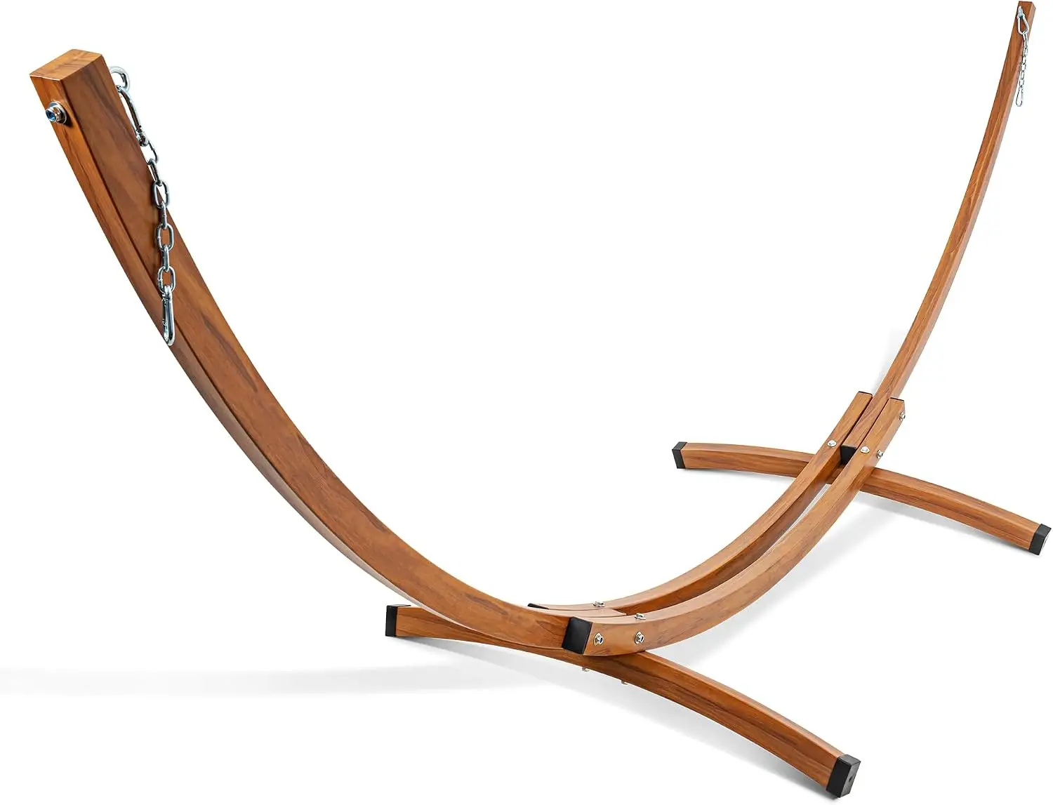 Hammock With Stand - 13,5 ft boogvormige, robuuste stalen hangmatstandaard
