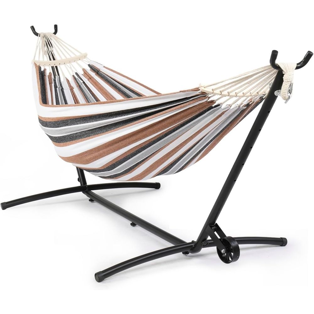 Hammock With Stand - Zware hangmat (550 lbs) met standaard