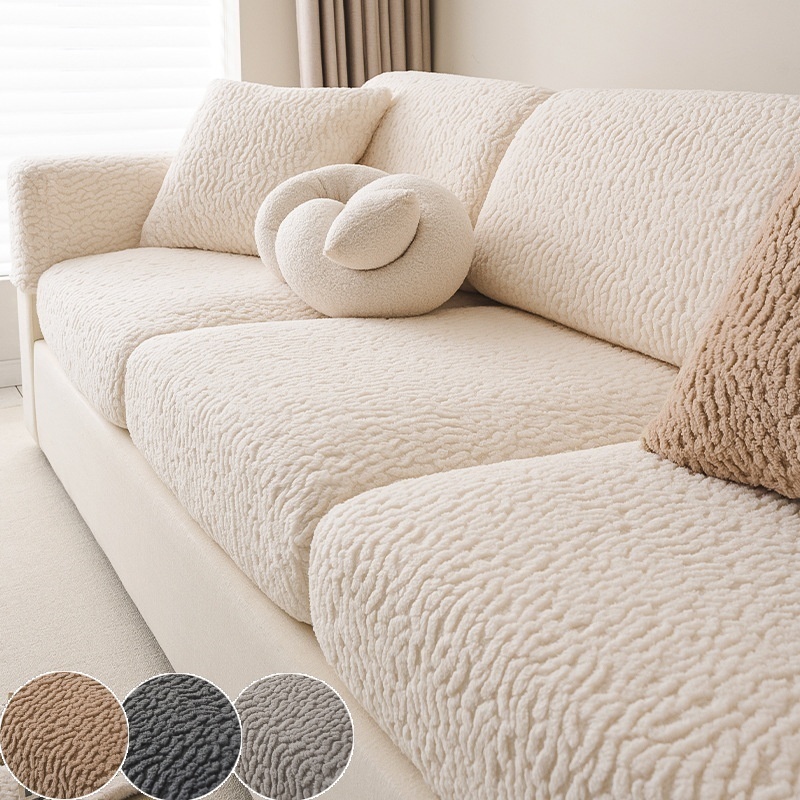 Outdoor Furniture Cover Xl - Gezellige katoenfleece rekbare bankhoes All-inclusive antislip
