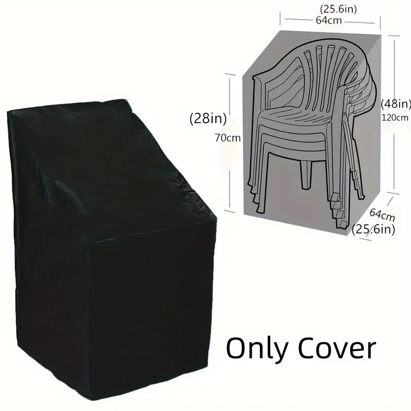 Outdoor Furniture Manufacturer - Stapelbare stoelhoes voor zwaar gebruik, waterdicht,