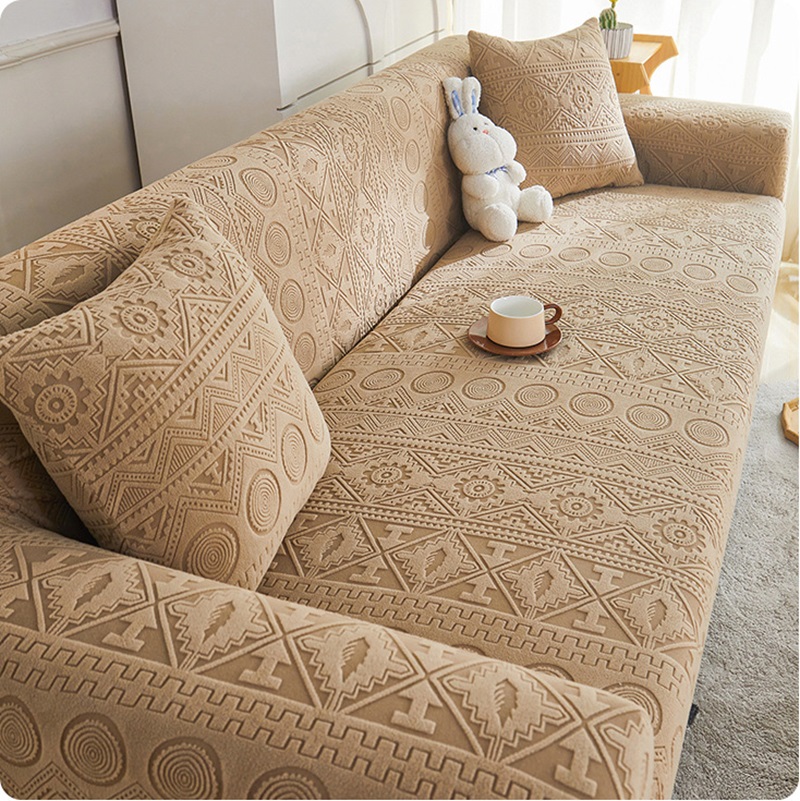 Outdoor Furniture Cover Xl - Jacquard fluwelen elastische bankhoes universeel volledig