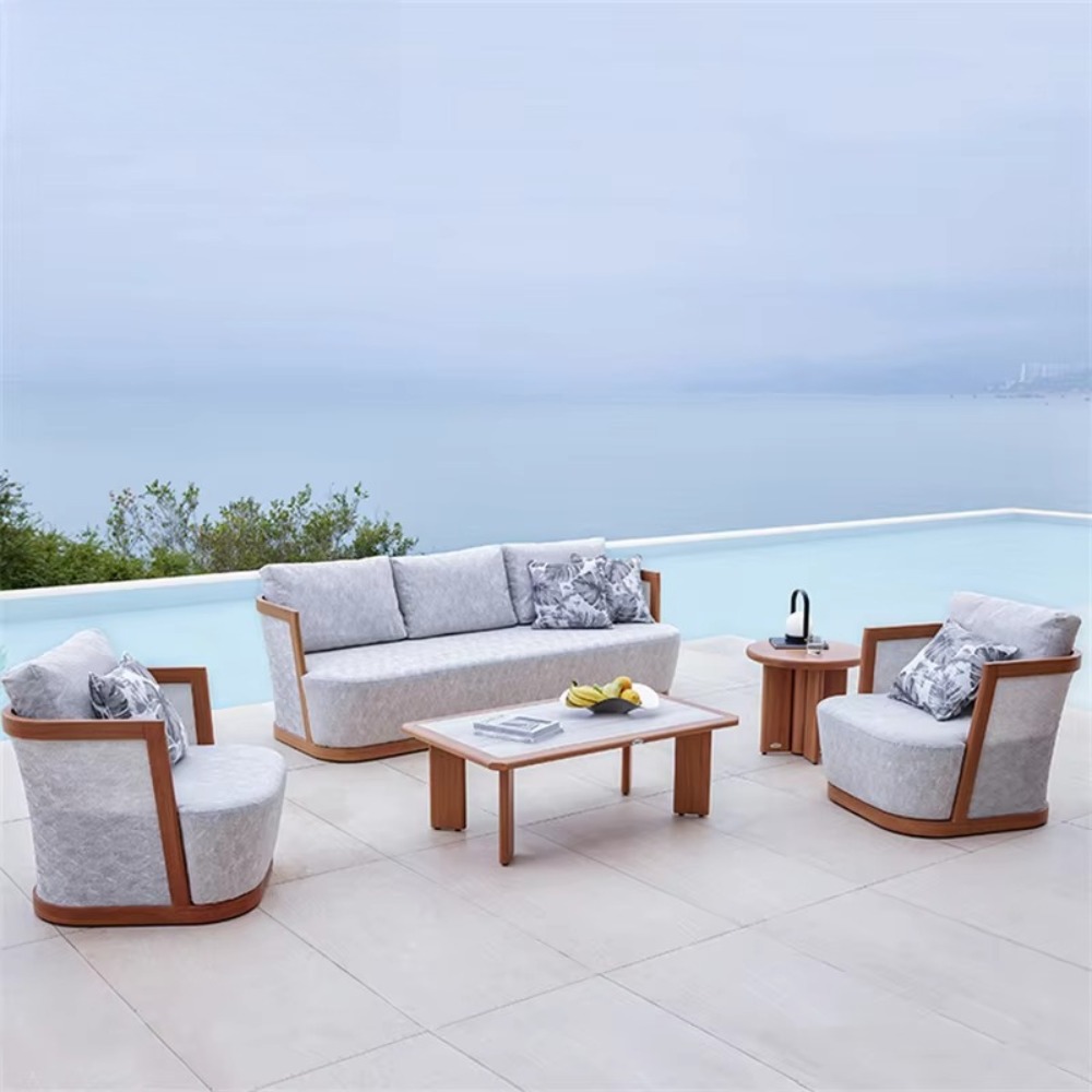 Outdoor Furniture Quality - Moderne aluminium tuinmeubelset voor buiten, hoge