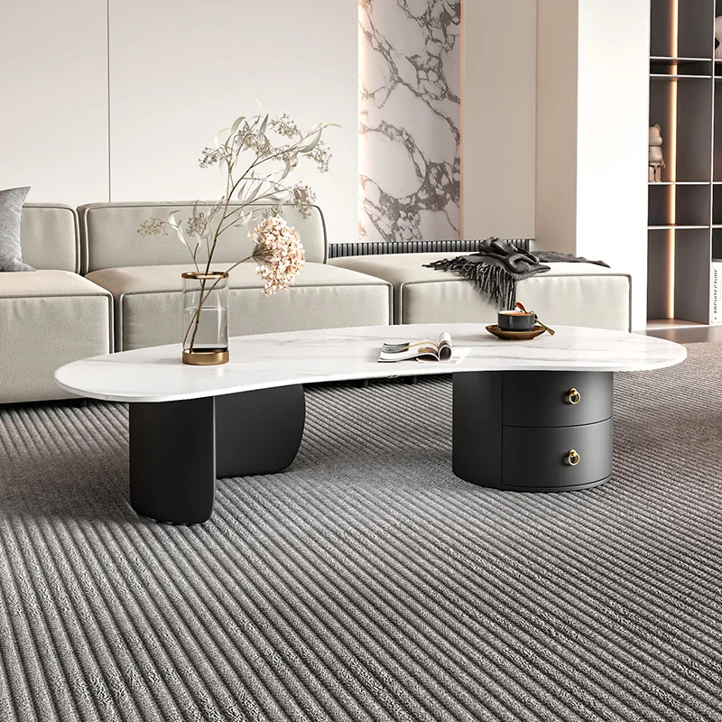 Outdoor Furniture Italian - Esthetische moderne salontafelaccessoires Zwart Kleine salontafels
