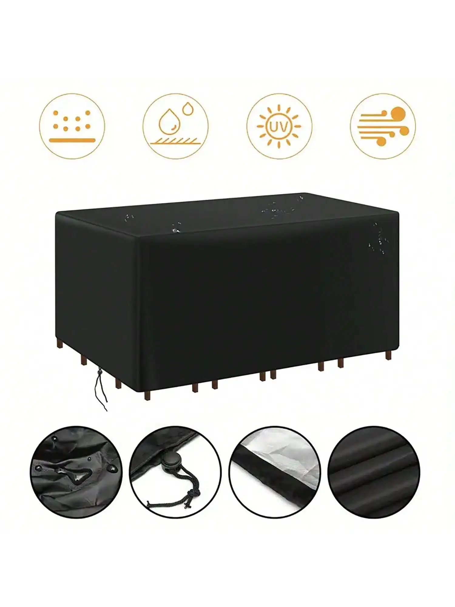 Outdoor Furniture Manufacturer - Multi-size buitenterras tuinmeubilair waterdichte stofkap voor