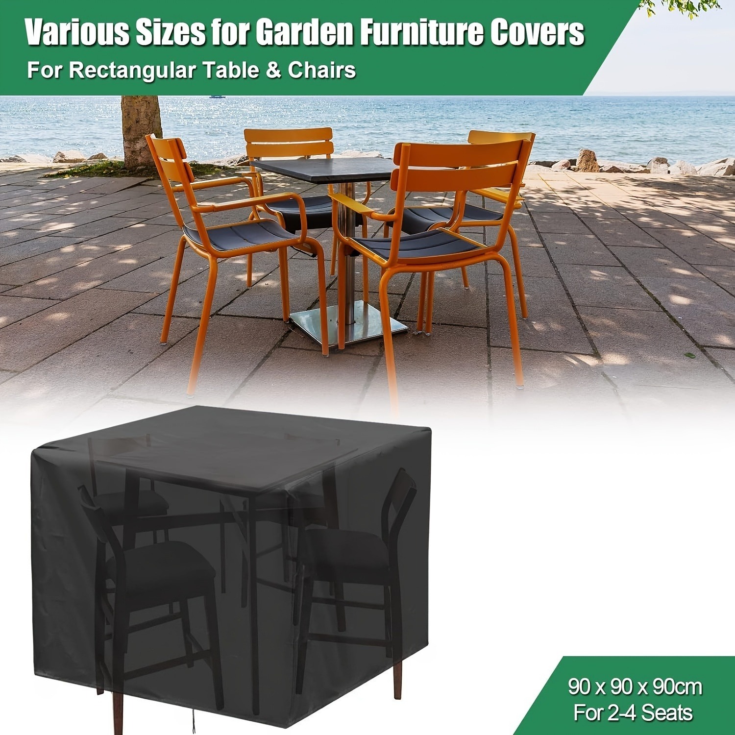 Outdoor Furniture With Covers - Robuuste 210D buitenmeubelhoes - waterdichte bescherming
