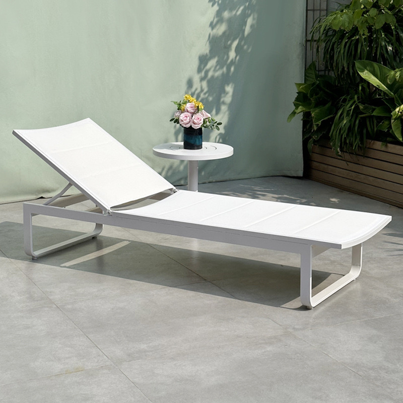 Outdoor Furniture Italian - Italiaanse luxe zwembadloungestoel aluminium tuinmeubilair patio