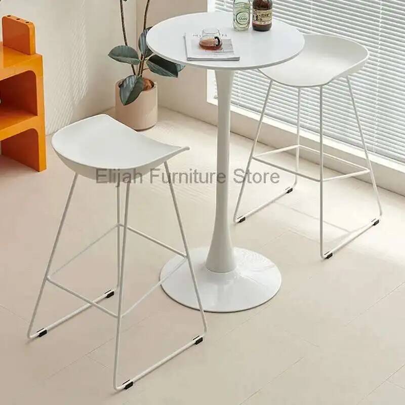 Outdoor Furniture Italian - Moderne minimalistische homebarstoel, Scandinavisch-Italiaanse casual keukenstoel