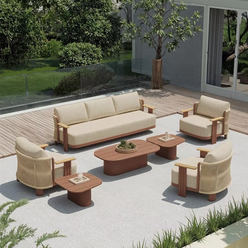 Outdoor Furniture Quality - Vakantievilla Buitenset Luxe Kwaliteit Aluminium Buitenmeubelen