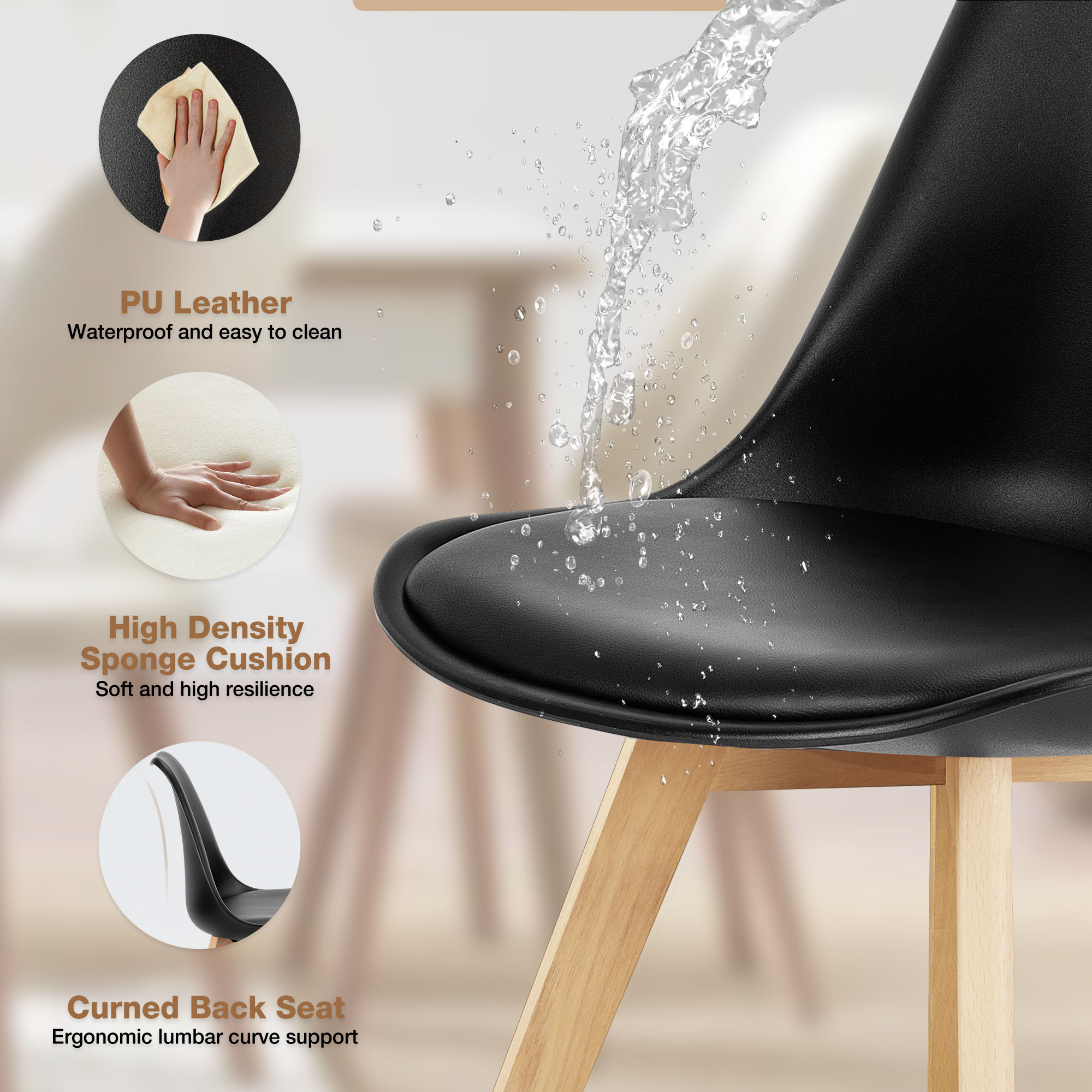 Jhk Pu Lederen Eetkamerstoelen - Adirondack Chair Wood recensie en prijs