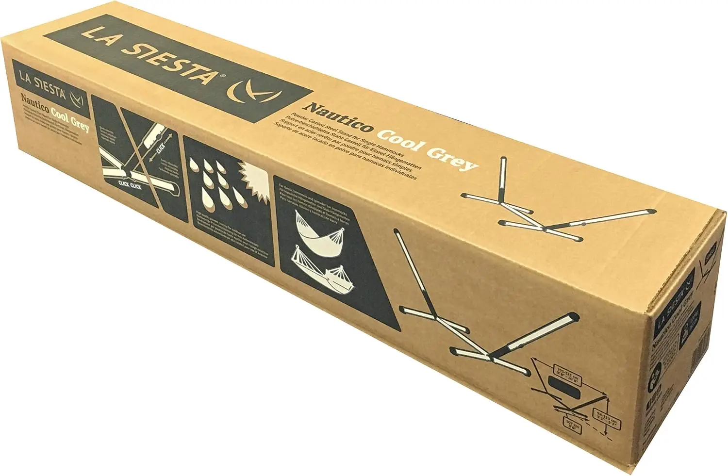 Nautico Cool Grey - Gepoederco - Hammock With Stand recensie en prijs