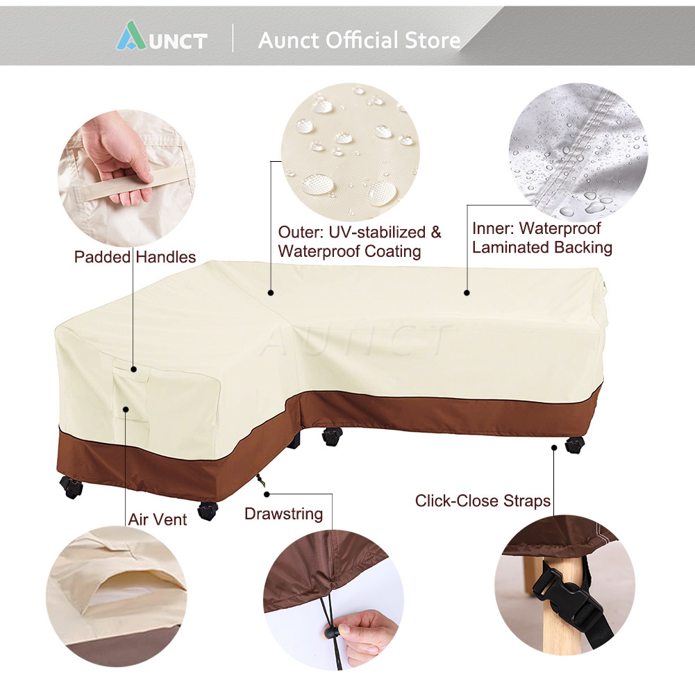 L-vorm hoek buiten bankhoes wa - Outdoor Furniture Cover Xl recensie en prijs