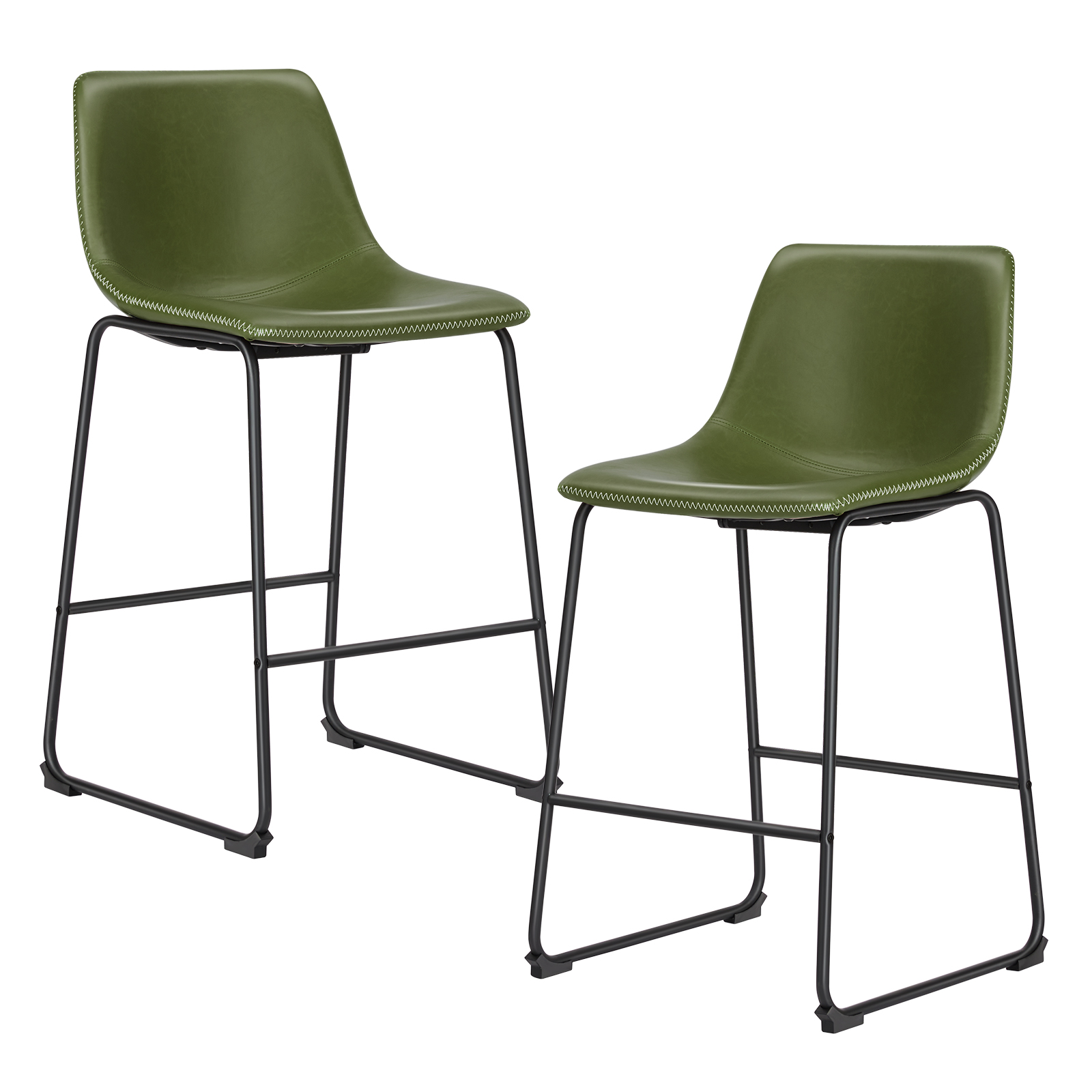JHK 2-pack PU lederen barkrukk - Outdoor Furniture No Cushions recensie en prijs