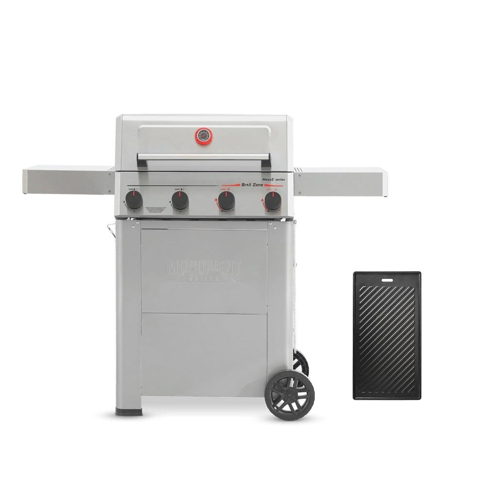 RVS gasgrill & kookplaat & bra - Outdoor Furniture Zone recensie en prijs