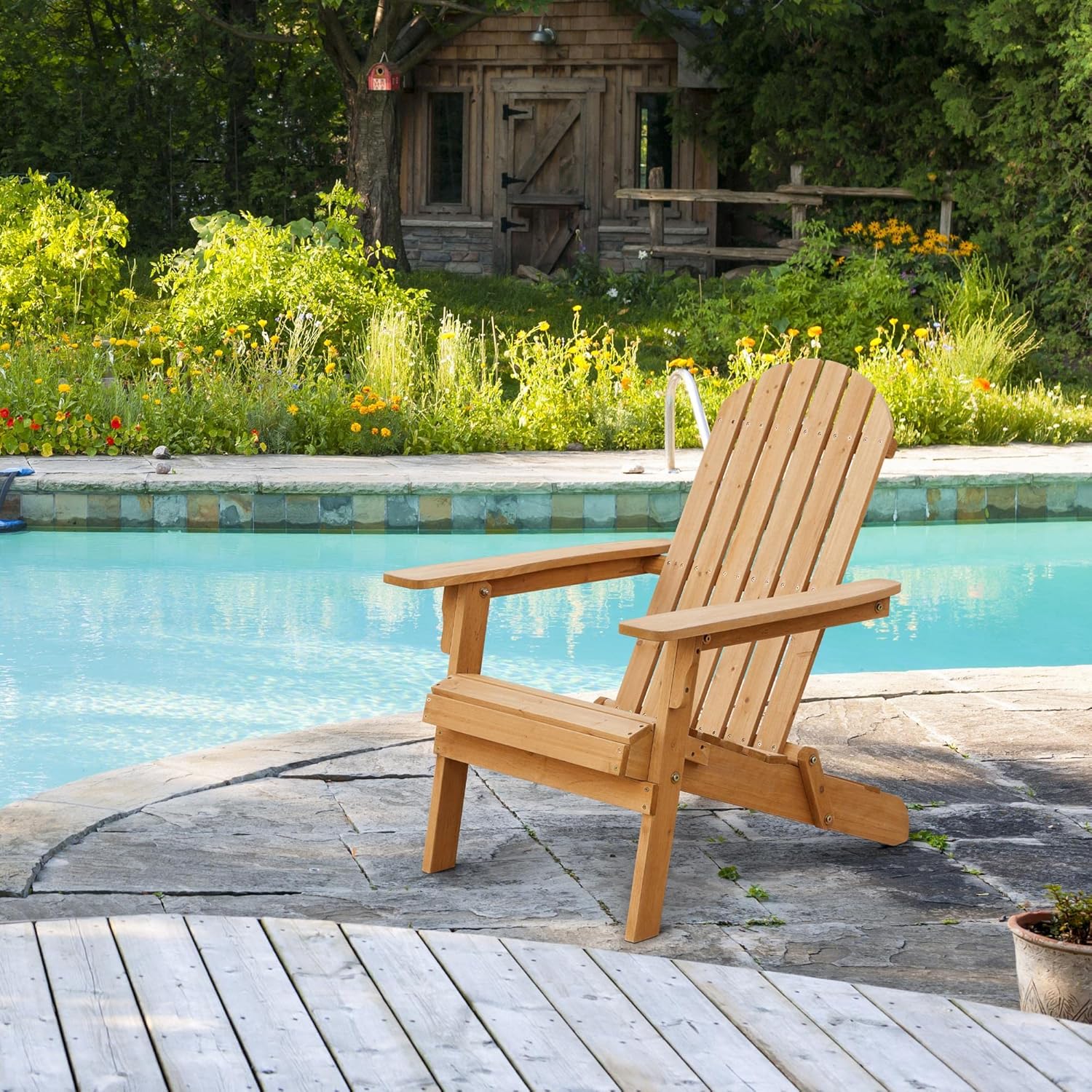 Opvouwbare Adirondack-stoelens - Adirondack Chair Wood recensie en prijs