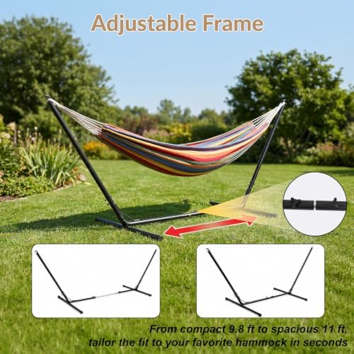 Verstelbare hangmatstandaard | - Hammock With Stand recensie en prijs