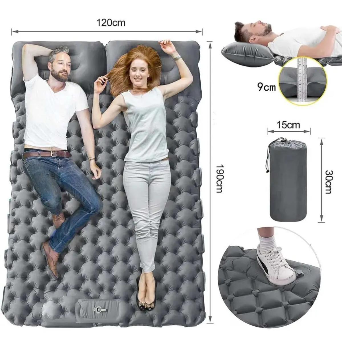 Enkel- en dubbel opblaasbaar l - Outdoor Rug Waterproof recensie en prijs