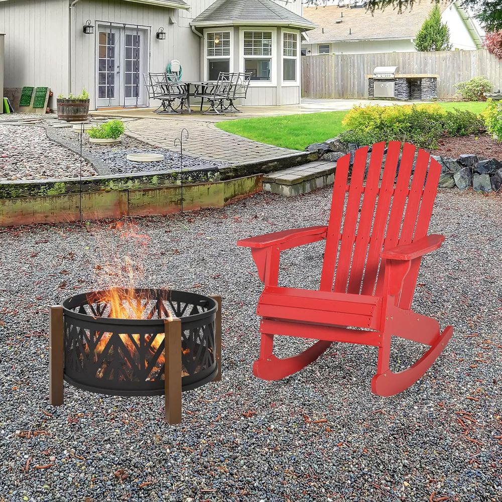 Houten Adirondack schommelstoe - Adirondack Chair Wood recensie en prijs