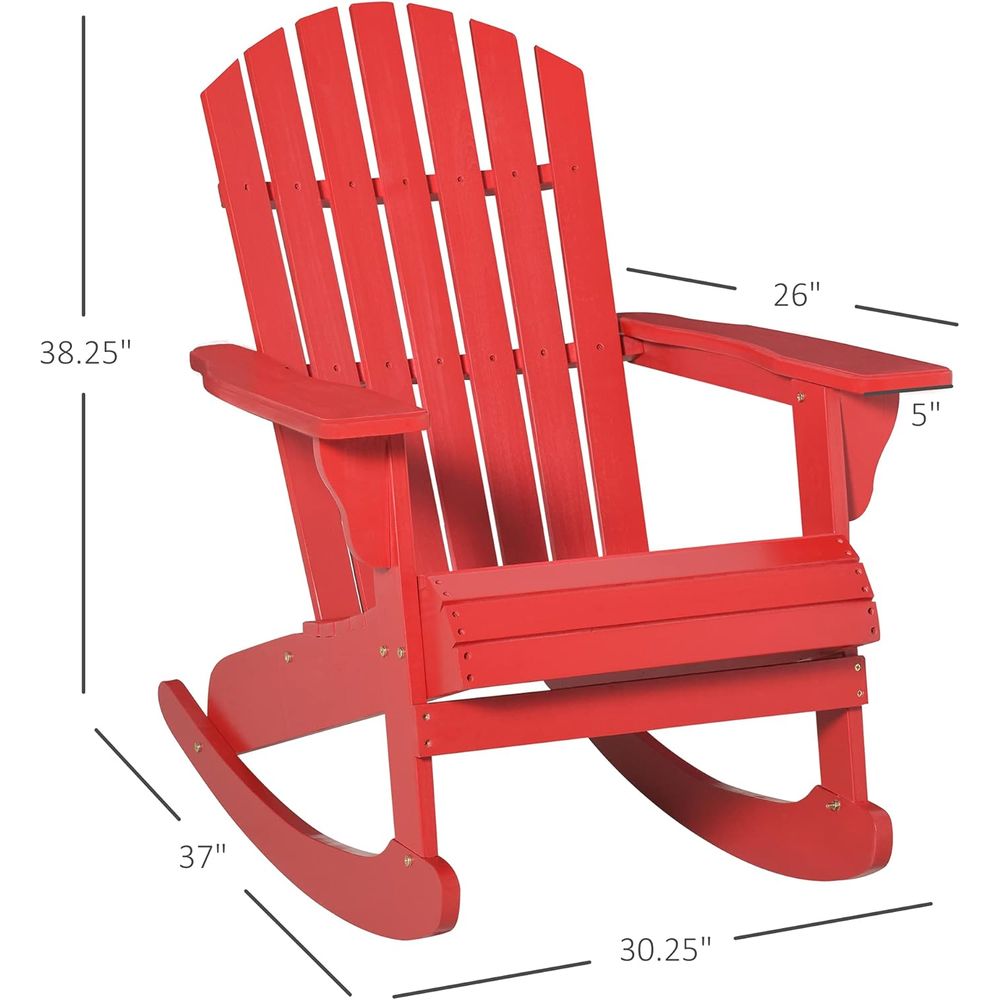 Houten Adirondack schommelstoe - Adirondack Chair Wood recensie en prijs