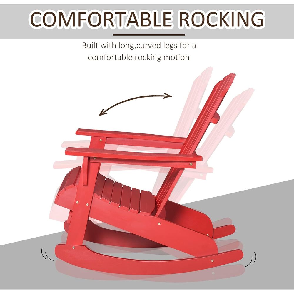 Houten Adirondack schommelstoe - Adirondack Chair Wood recensie en prijs