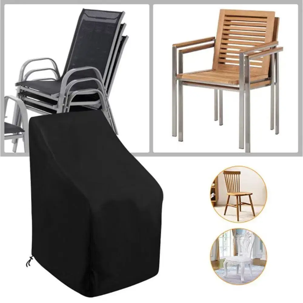 Gestapelde stoel stofkap opber - Outdoor Furniture With Covers recensie en prijs