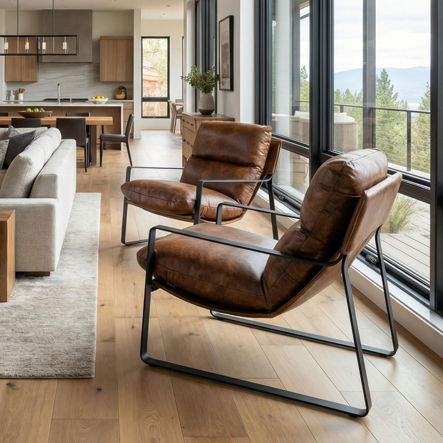 Fauteuil met accenten van PU-l - Adirondack Chair Wood recensie en prijs