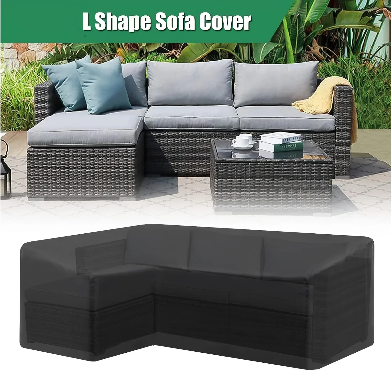 L-vormige buitenbankhoes/meube - Outdoor Furniture Cover Xl recensie en prijs